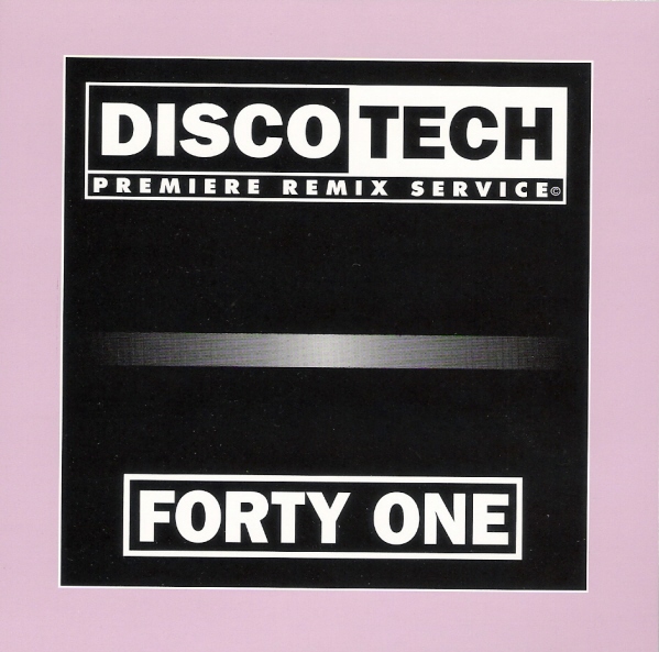 Discotech Vol 41: BACKUP CD